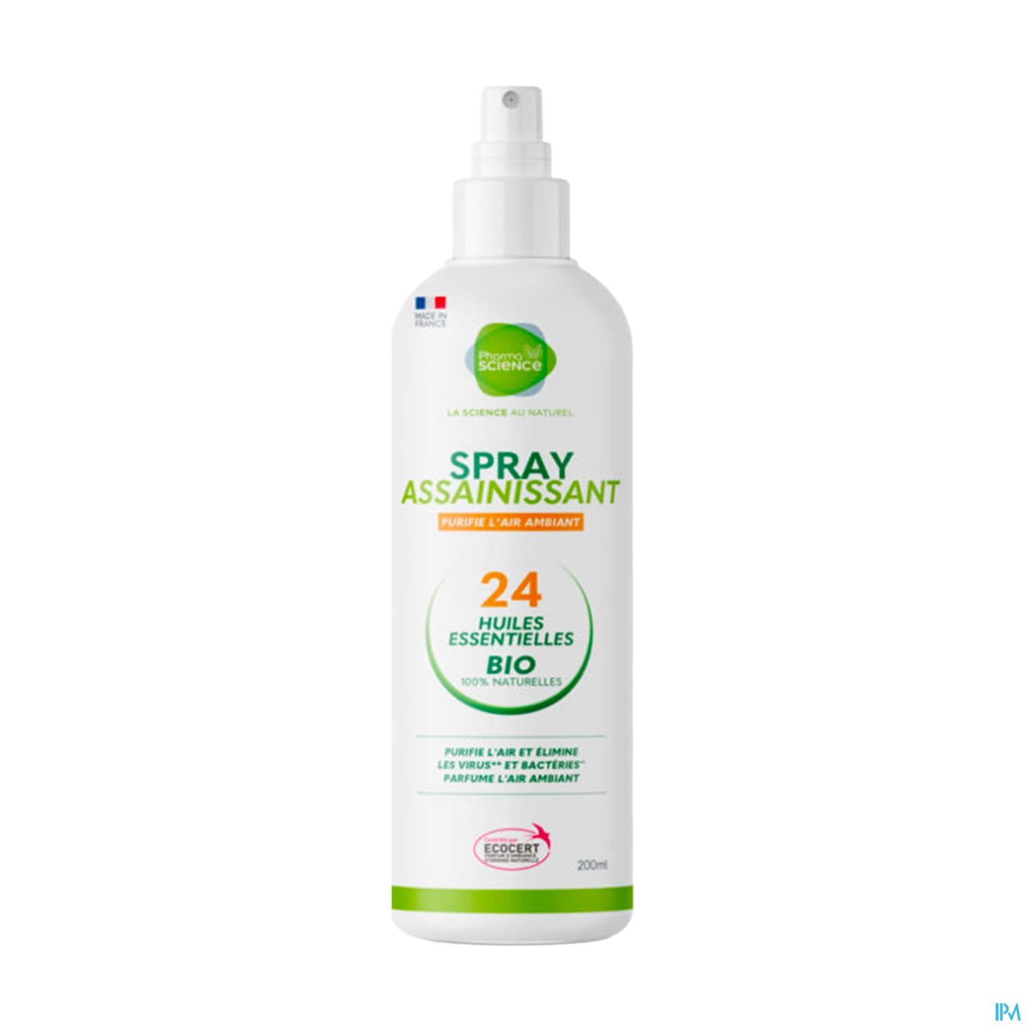 Pharmascience Spray Assainissant 24he Bio 200ml — Pharmacie Cannes Riviera