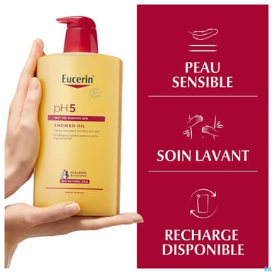 EUCERIN PH5 HUILE DOUCHE 1L