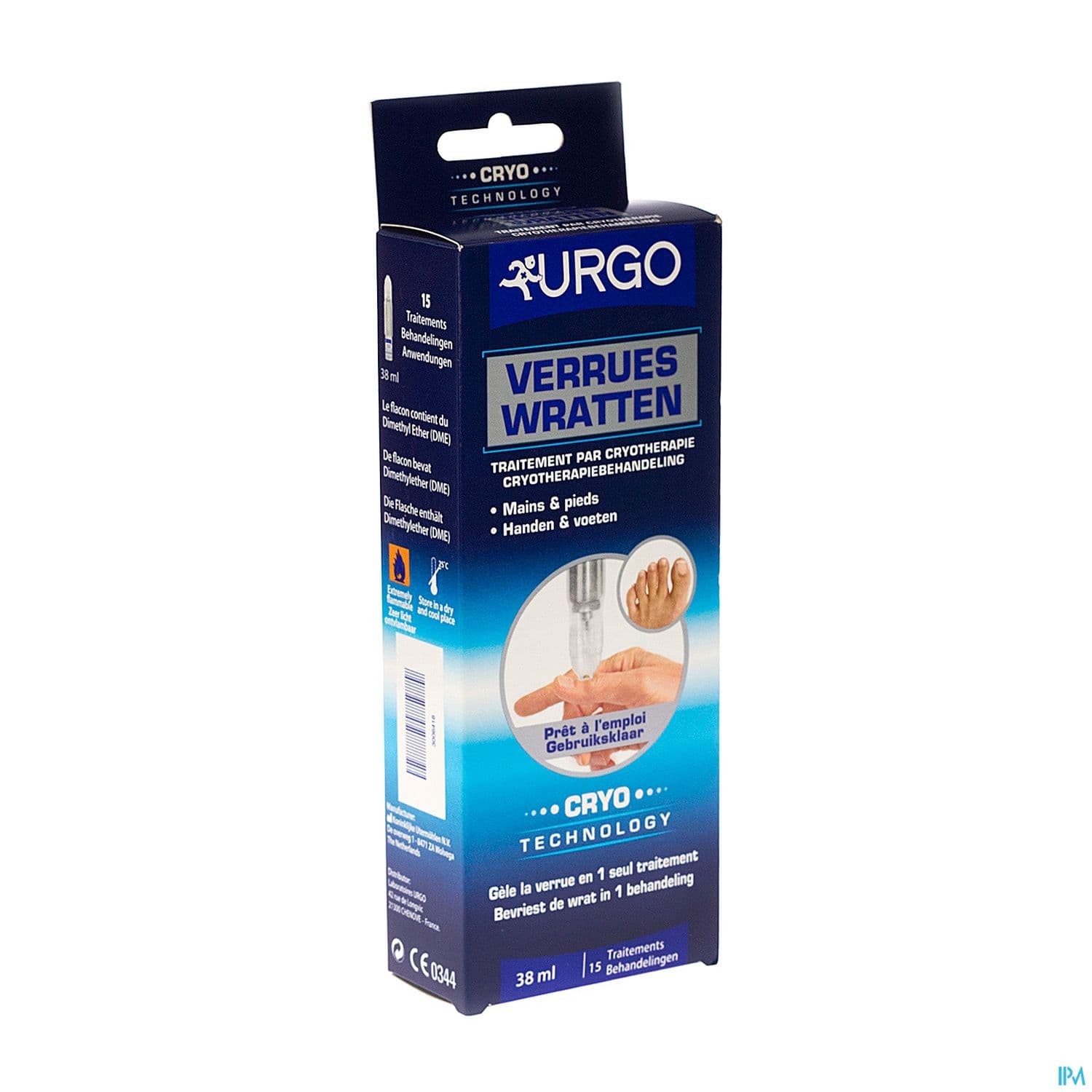 URGO VERRUE CRYOTHERAPIE 38ML