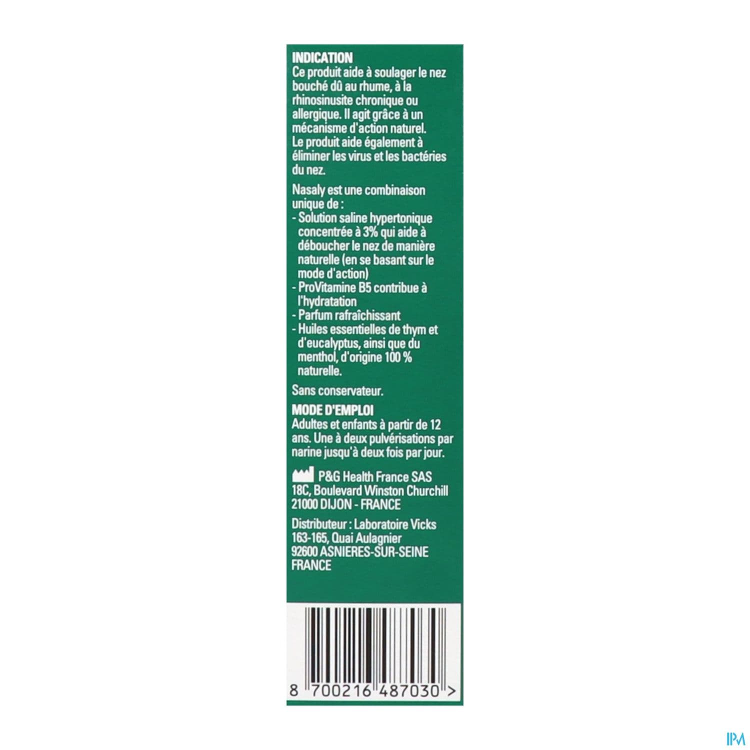 NASALY SPRAY 20ML