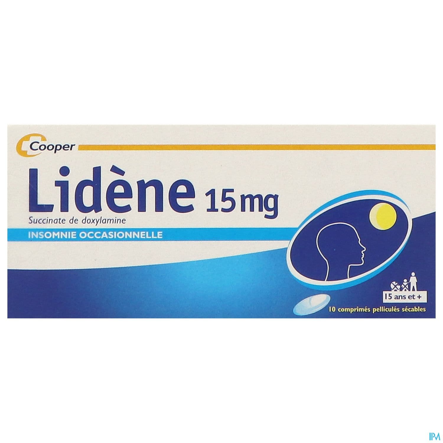 LIDENE 15MG CPR SECABLE 10