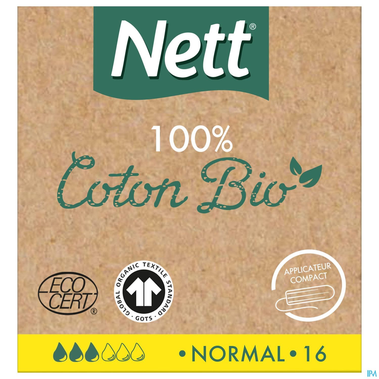 TAMPON NETT BIO+APPLIC NORM 16