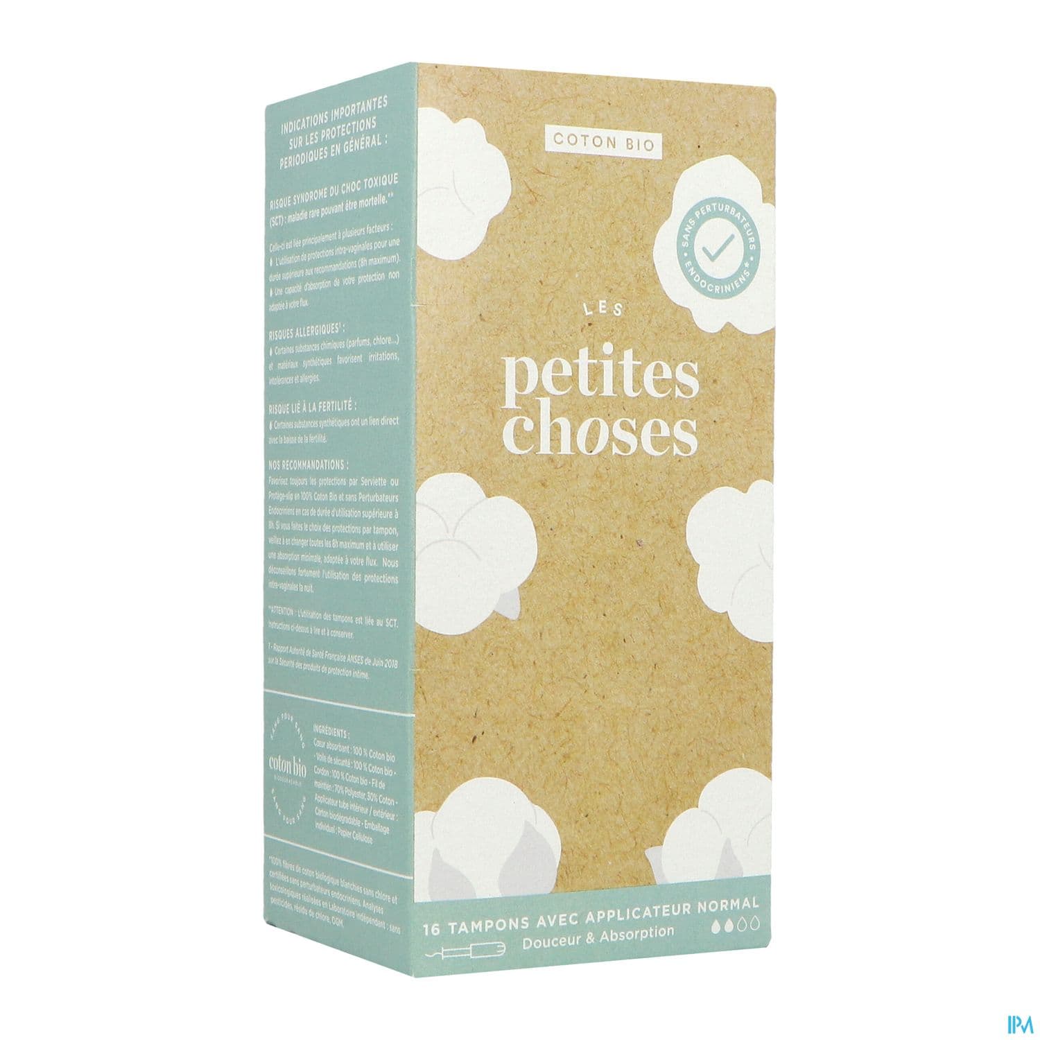 Les Petites Choses Tampon Bio Avec Applicateur Normal 16