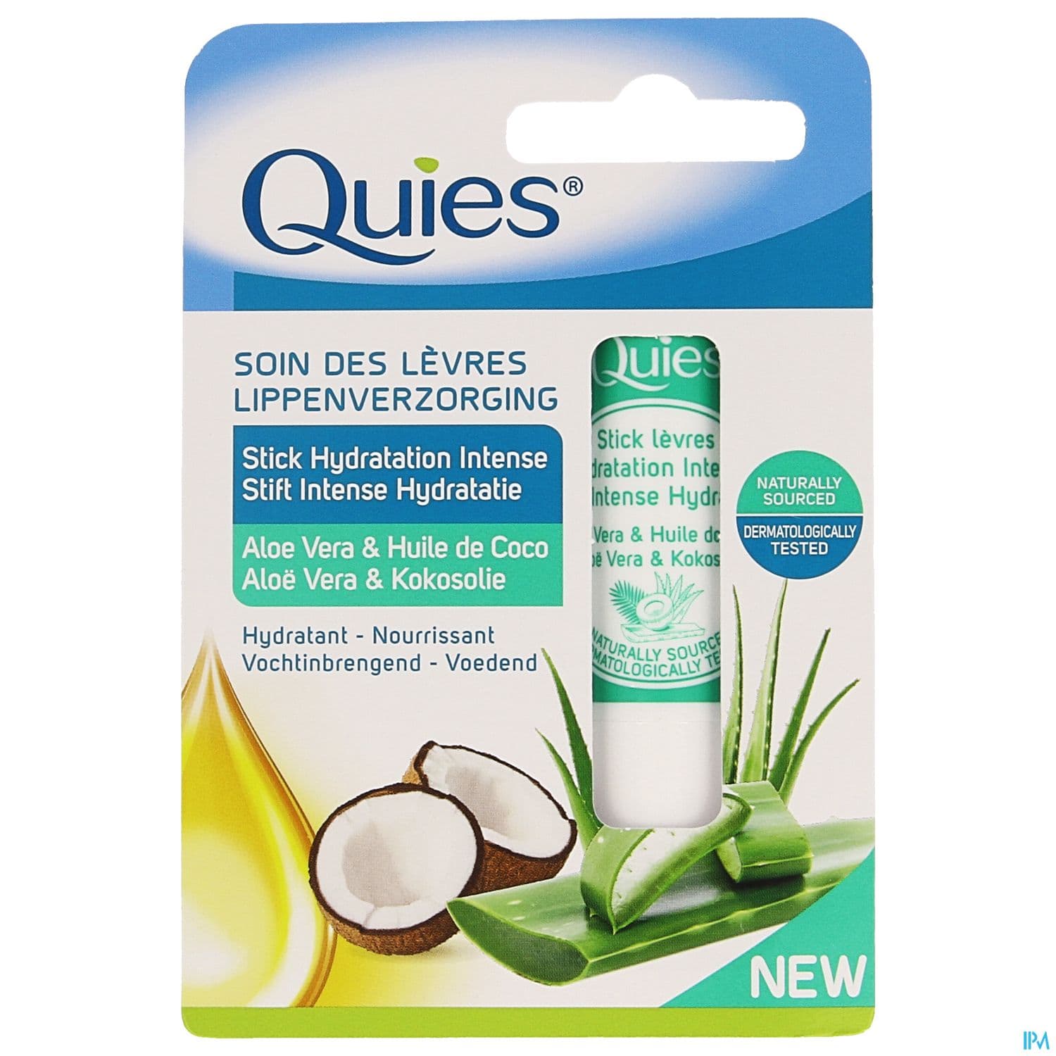 Quies Stick Levres Hydra Int.aloe V.&hle Coco 4,5g