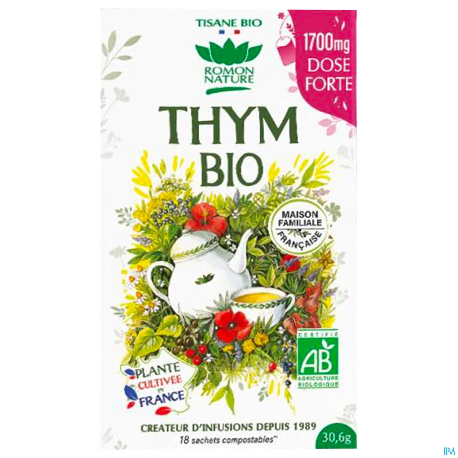 ROMON NATUR TIS BIO THYM SACH 18