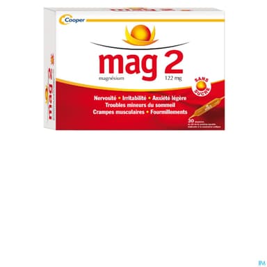 MAG 2 122MG/10ML AMP BUV S/S 30