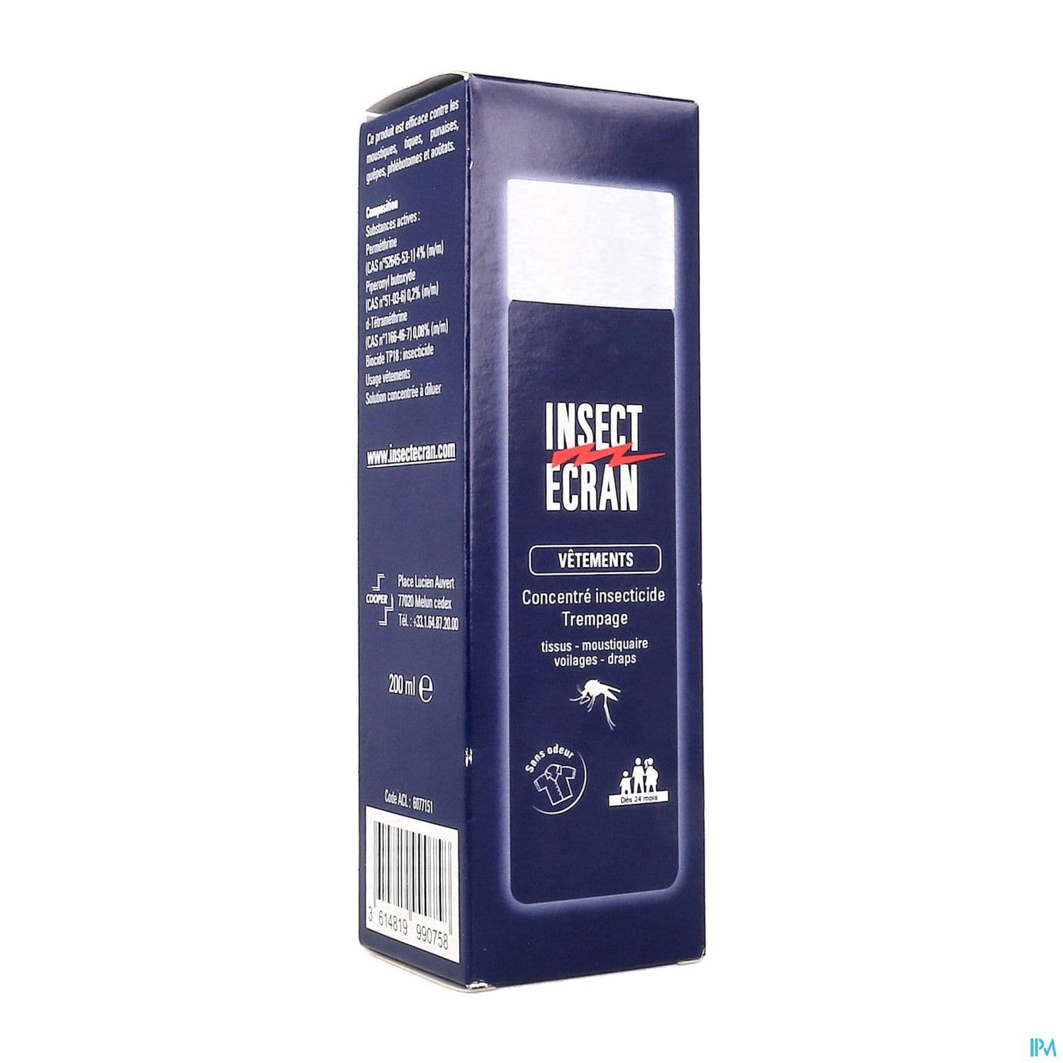 INSECT-ECRAN VETEMENT TREMP 200ML
