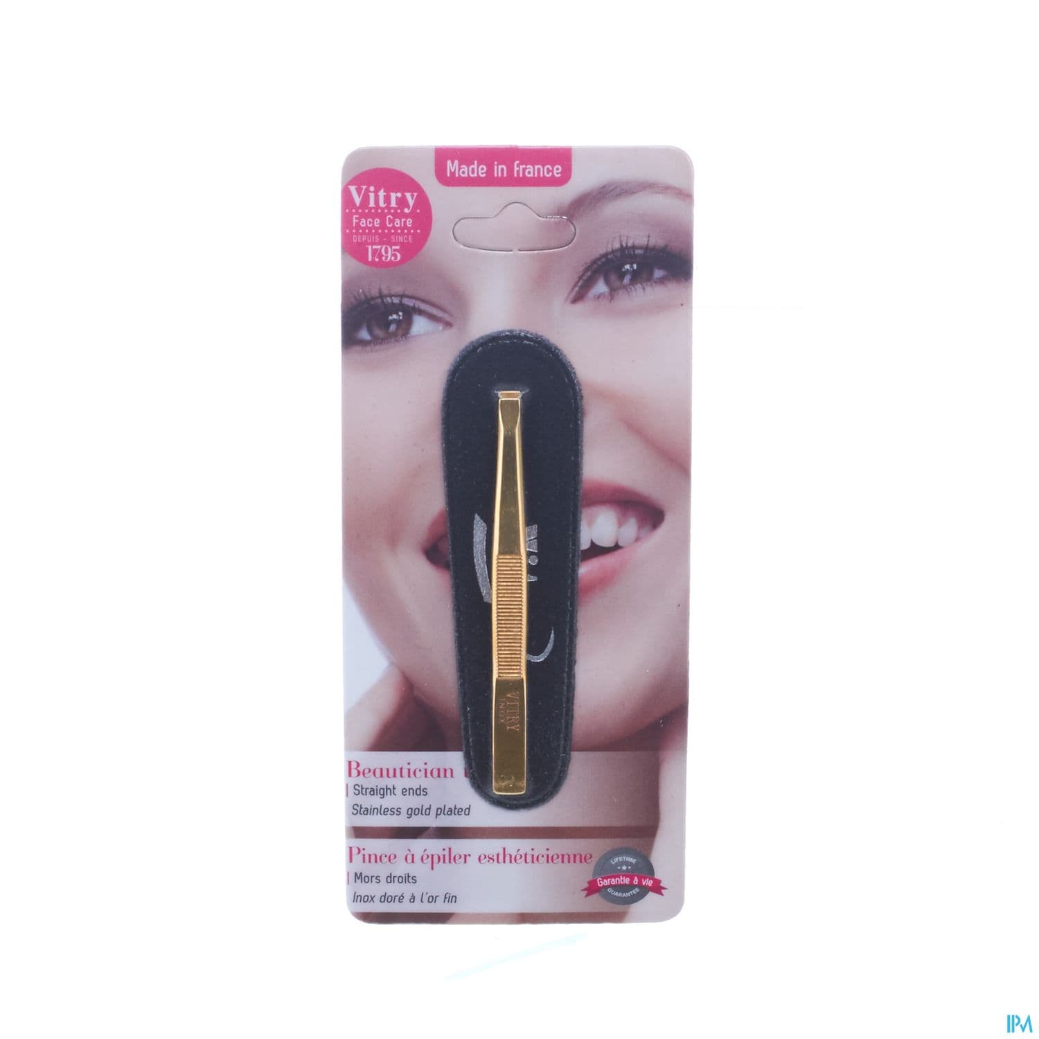 Vitry Prestige Pince A Epiler Mors Droit Inox
