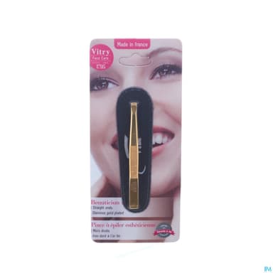 Vitry Prestige Pince A Epiler Mors Droit Inox