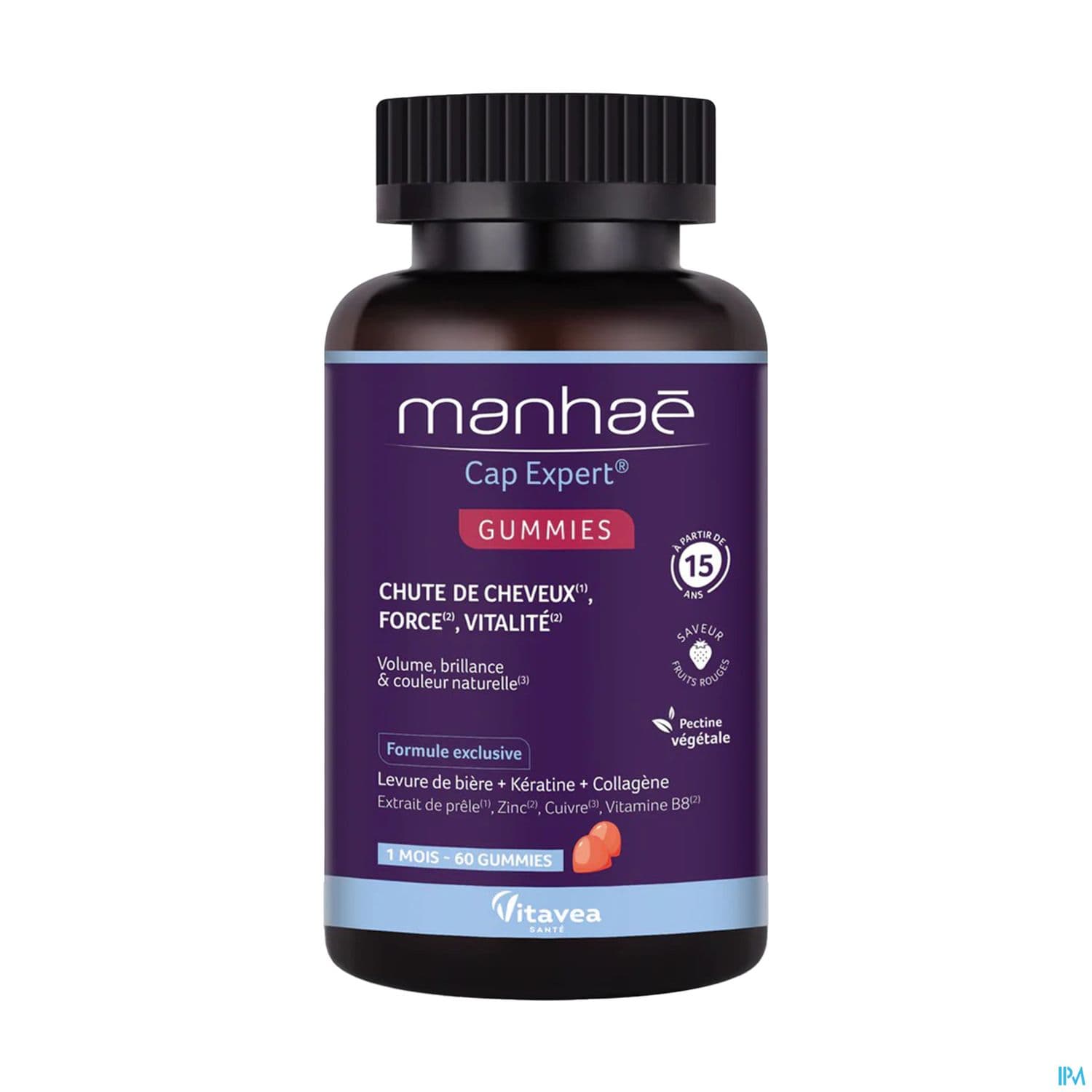 Vitavea Manhae Cap Expert Chute De Cheveux Gummies 60