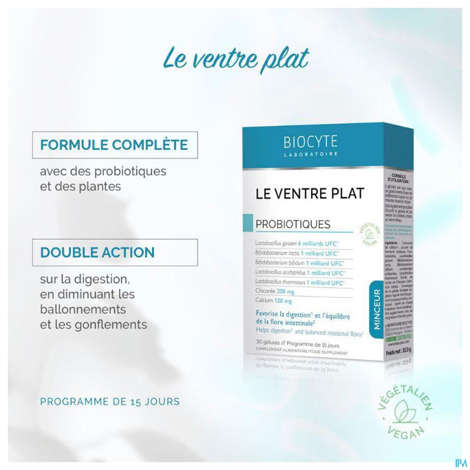 BIOCYTE LE VENTRE PLAT GELUL 30