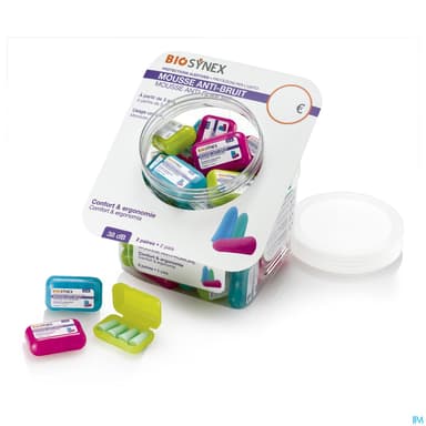 BIOSYNEX PROT AUDITIV MOUSSE 2PAIR