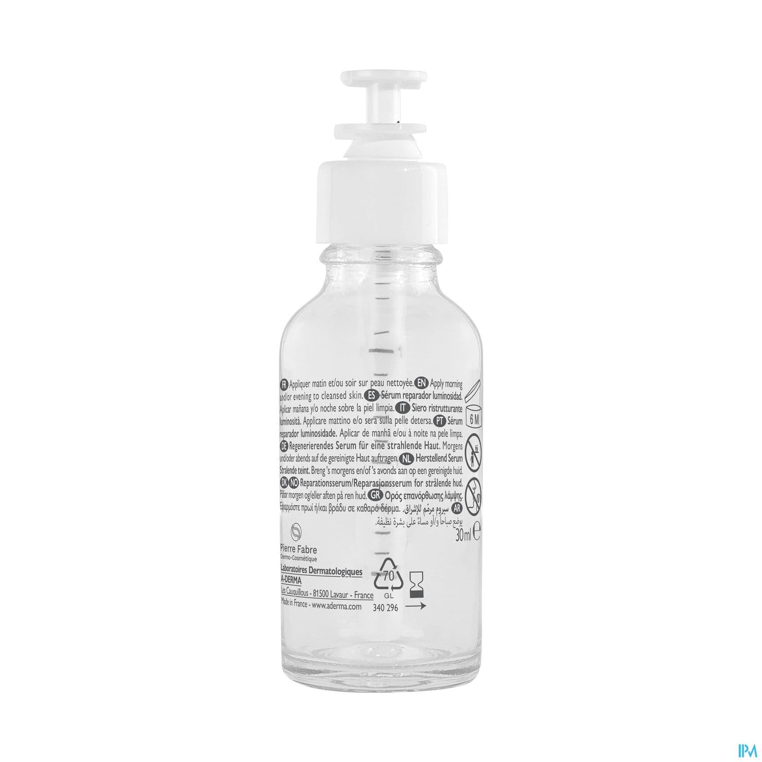 A-DERMA EPITHELIALE SERUM ECLAT 30