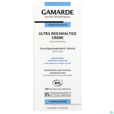 GAMARDE HYDR ACTIVE CR ULT RICH40G