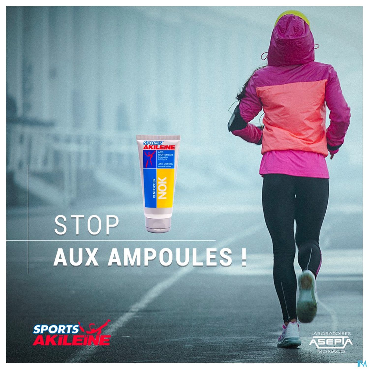 AKILEINE SPORT NOK CR A/FROTT 75ML