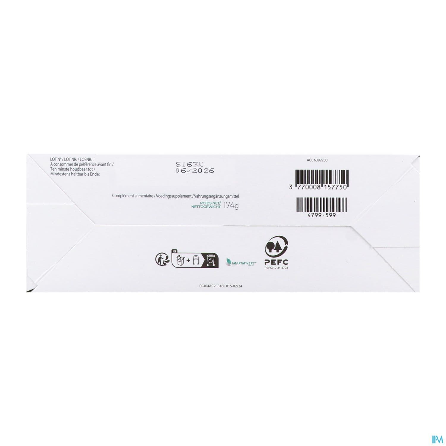 SILETTUM FORTIFIANT CPR 180