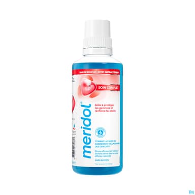 Meridol Soin Complet Bain De Bouche Fluore 400ml