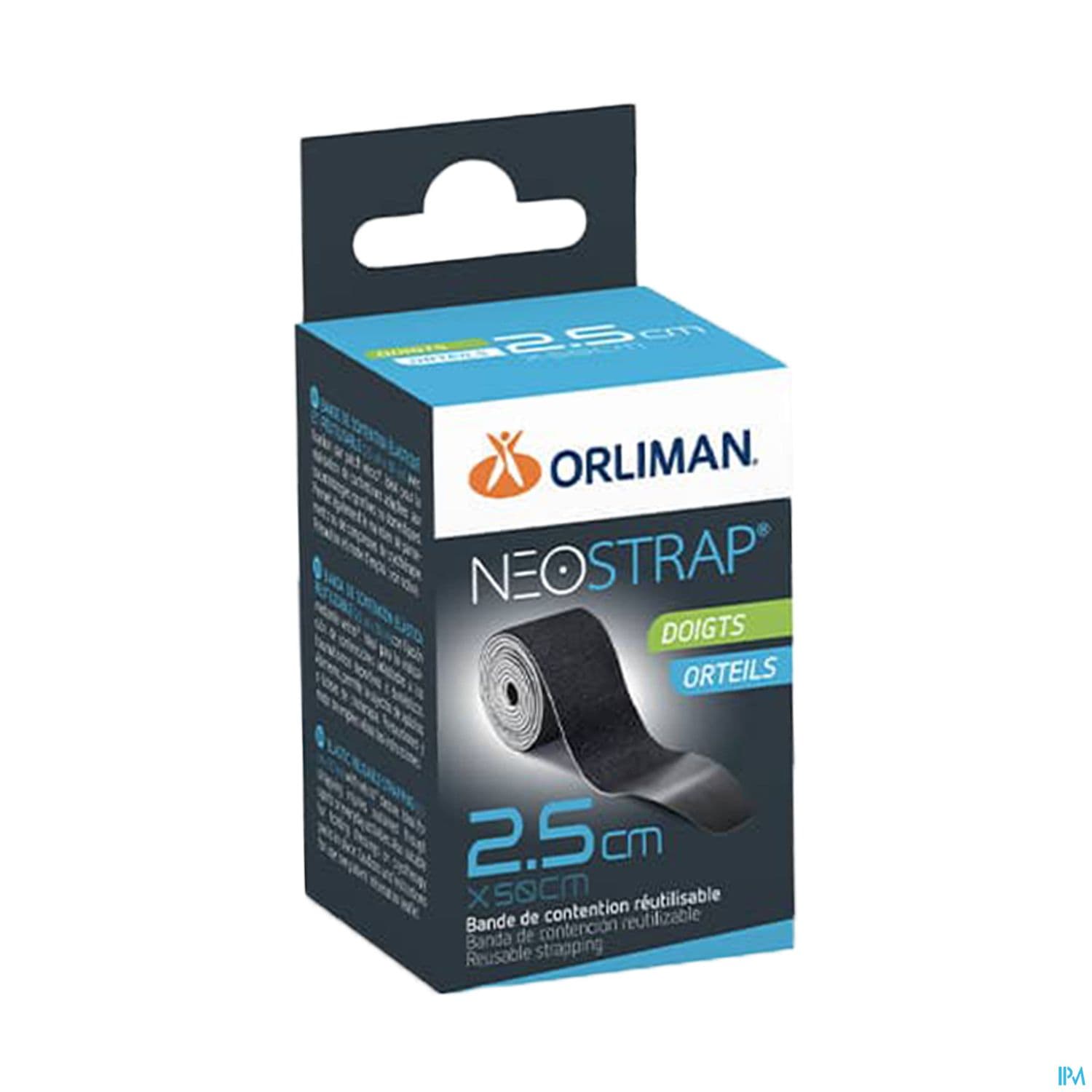 BDE CONT NEOSTRAP NOIR 2,5X50CM — Pharmacie Fontaine Tours