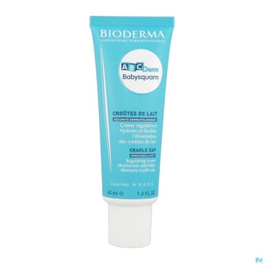Bioderma Abcderm Babysquam Creme Hydratante Keratoreg 40ml
