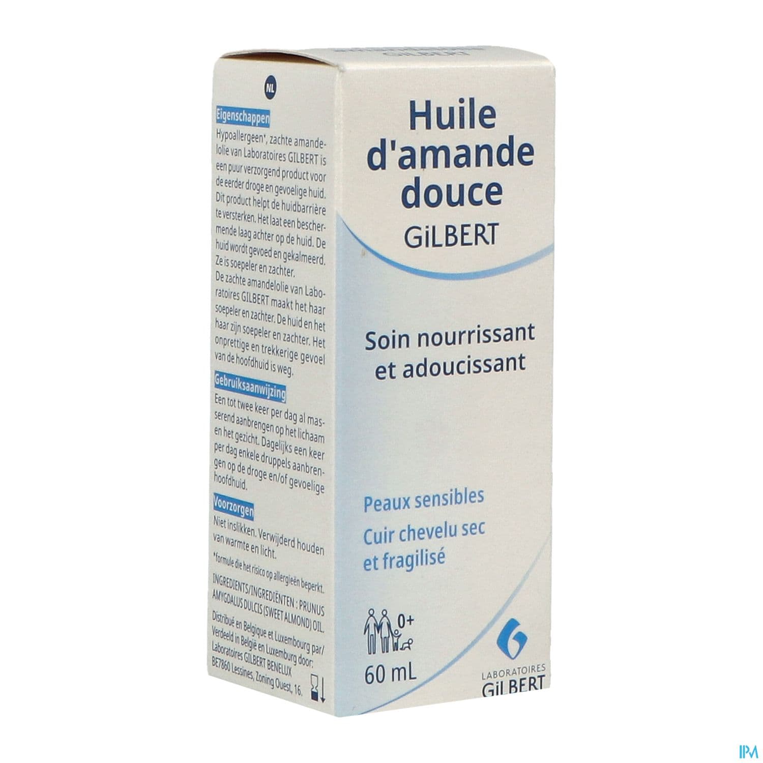 AMANDE DOUCE HLE GILBERT 60ML