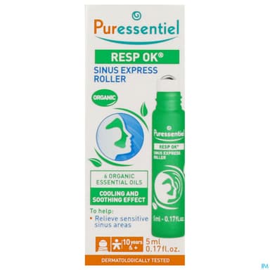 Puressentiel Roller Sinus Express Aux 6he Bio 5ml