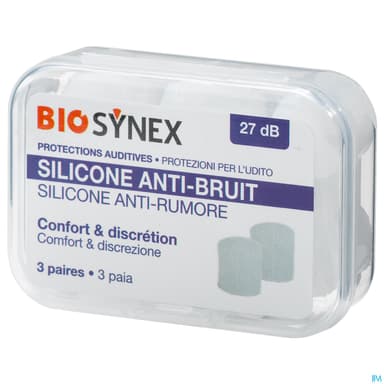 BIOSYNEX PROT AUDITIV SILI TRAN X6