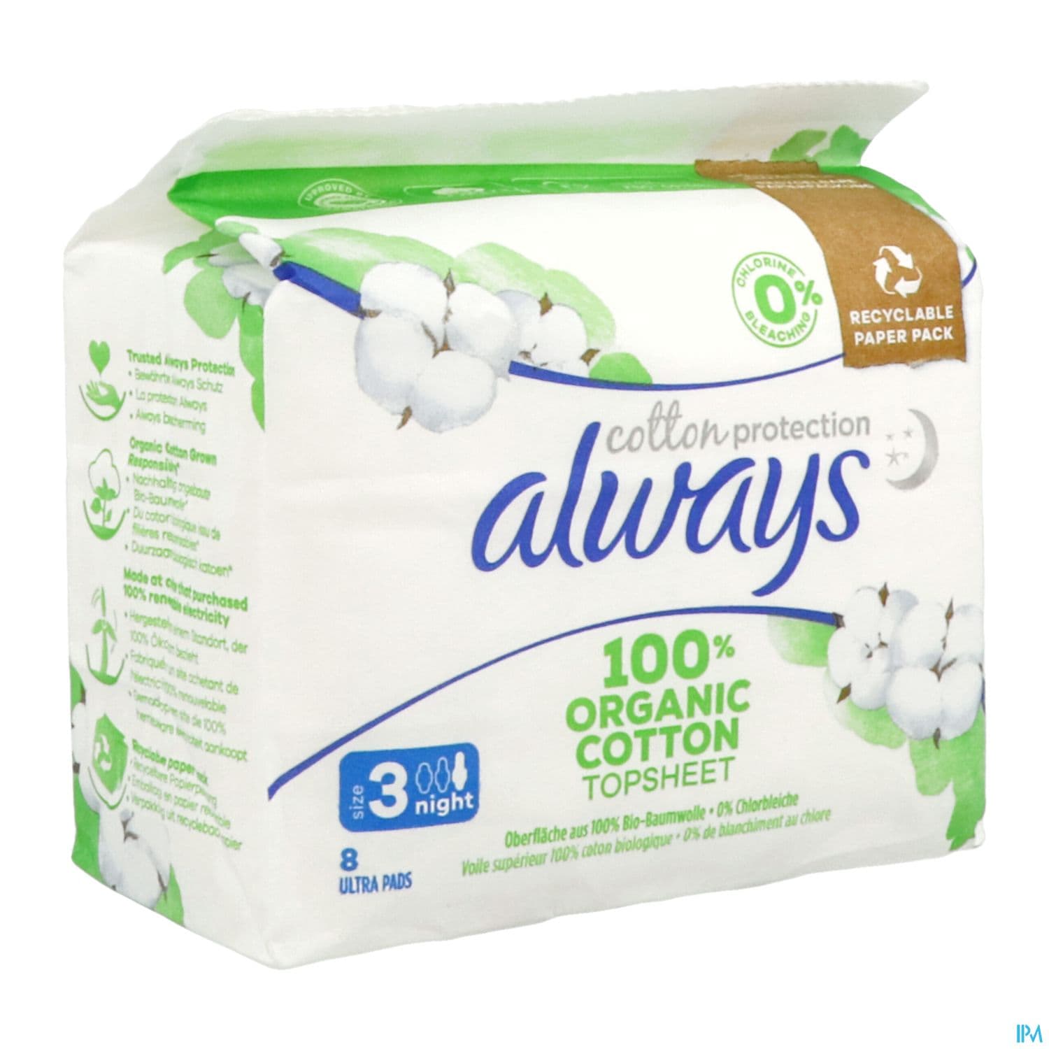 Always Cotton Protection Serviette Night 8
