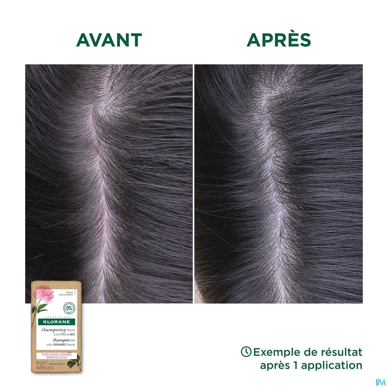 KLORANE SH SOLIDE PIVOINE BIO 80G