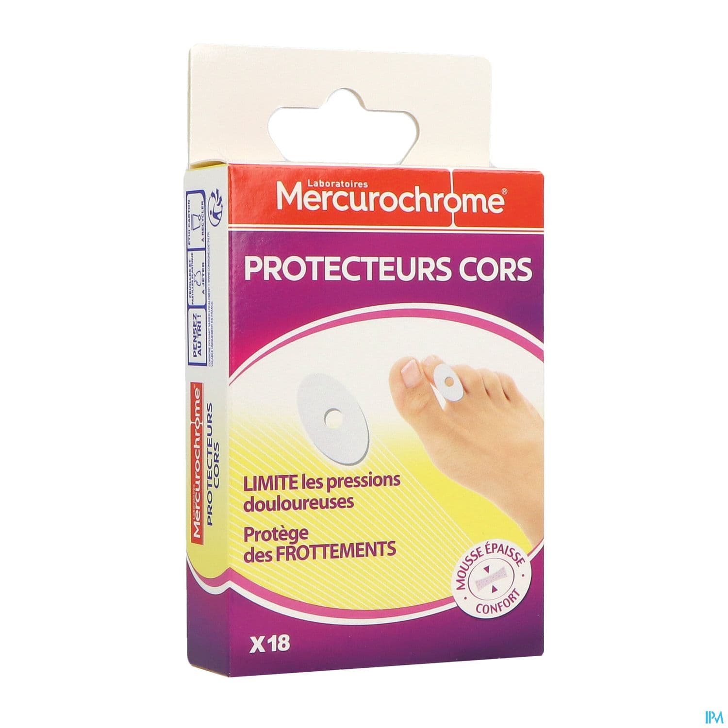 MERCUROCHROME PROTECTEUR CORS X18
