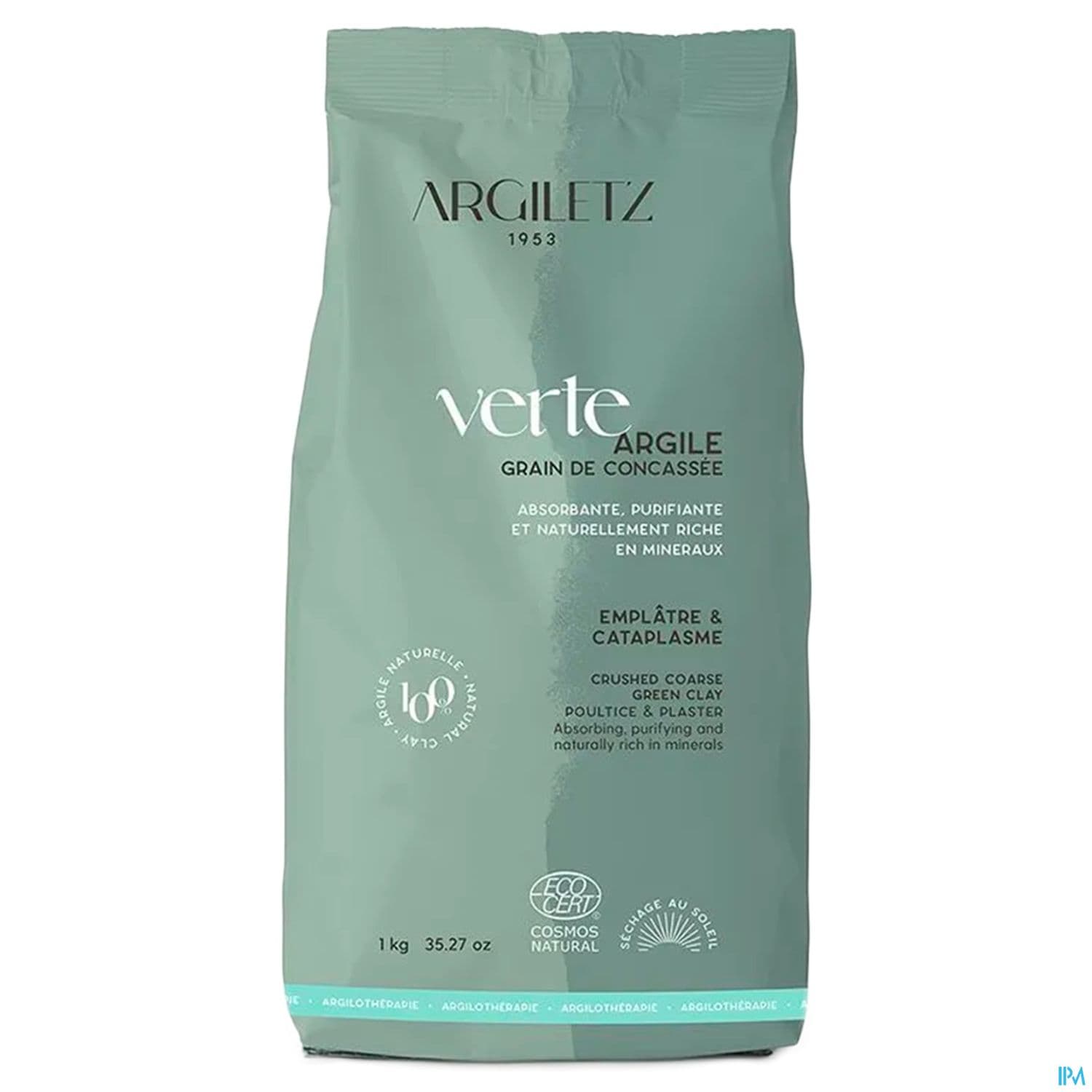 ARGILE VERT GRAIN CONC ARGILETZ1KG