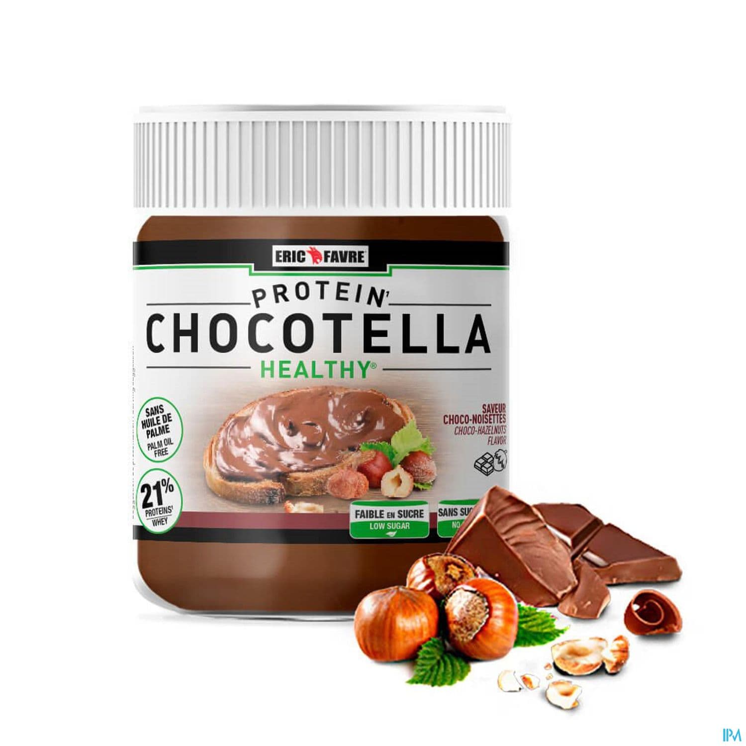 Eric Favre Pate A Tartiner Chocotella Healthy 250g — Pharmacie de l'Horloge - Deauville