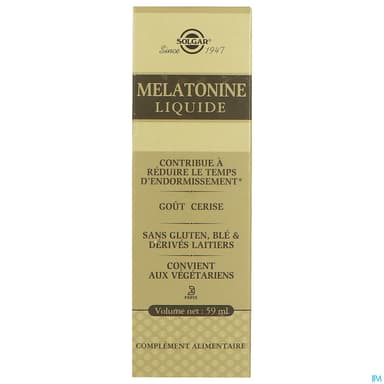 SOLGAR MELATONINE LIQUIDE 59ML