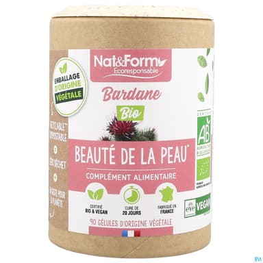 NAT&FORM ECO BARDANE BIO GELVEG90