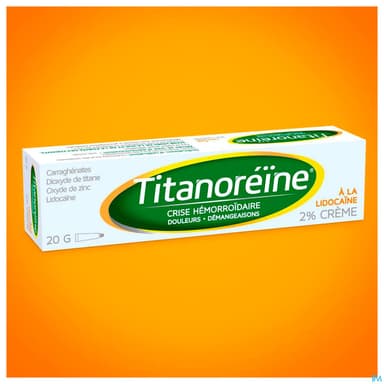 TITANOREINE LIDOCAINE 2% CR TUB20G