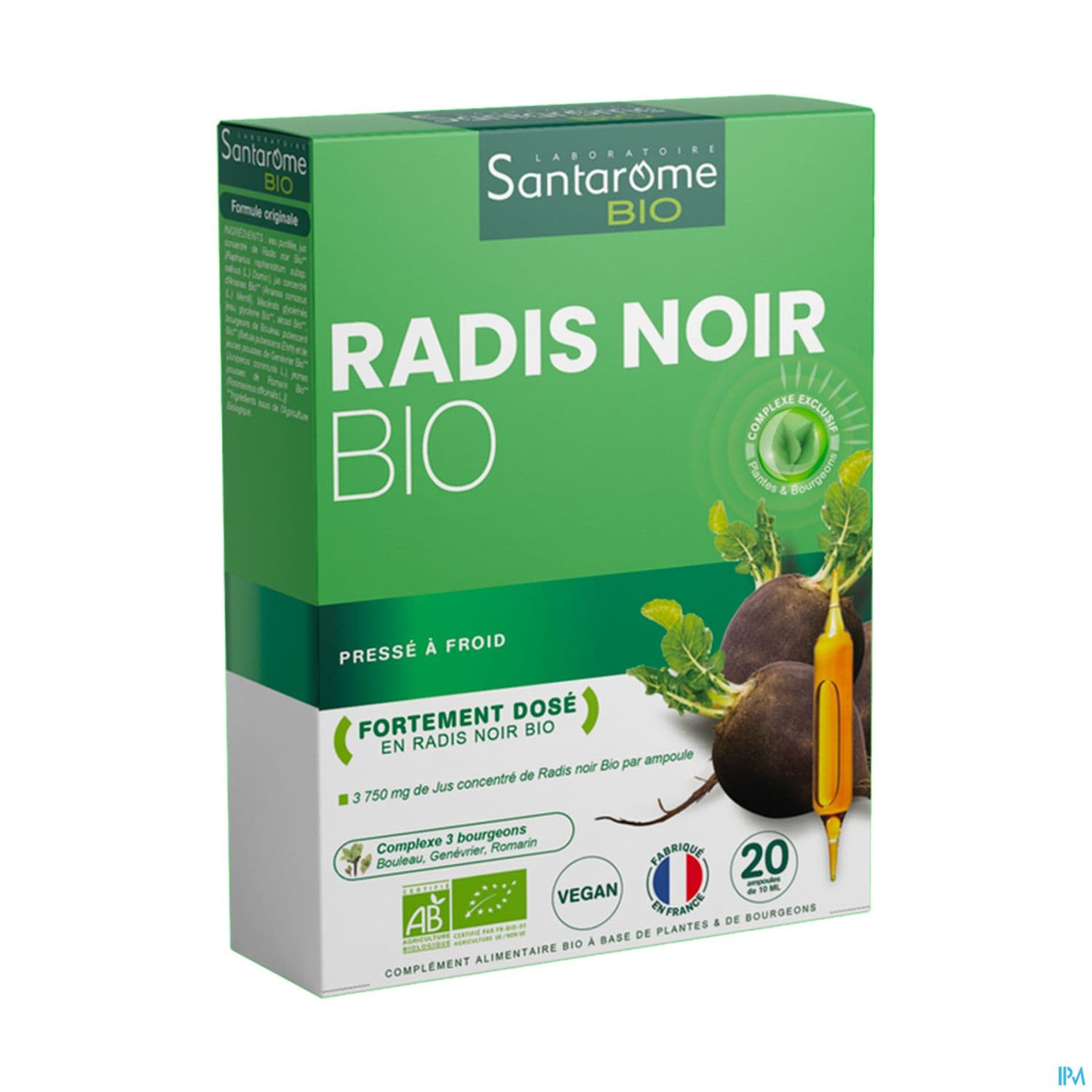 SANTAROME BIO RADIS NOIR AMP 20