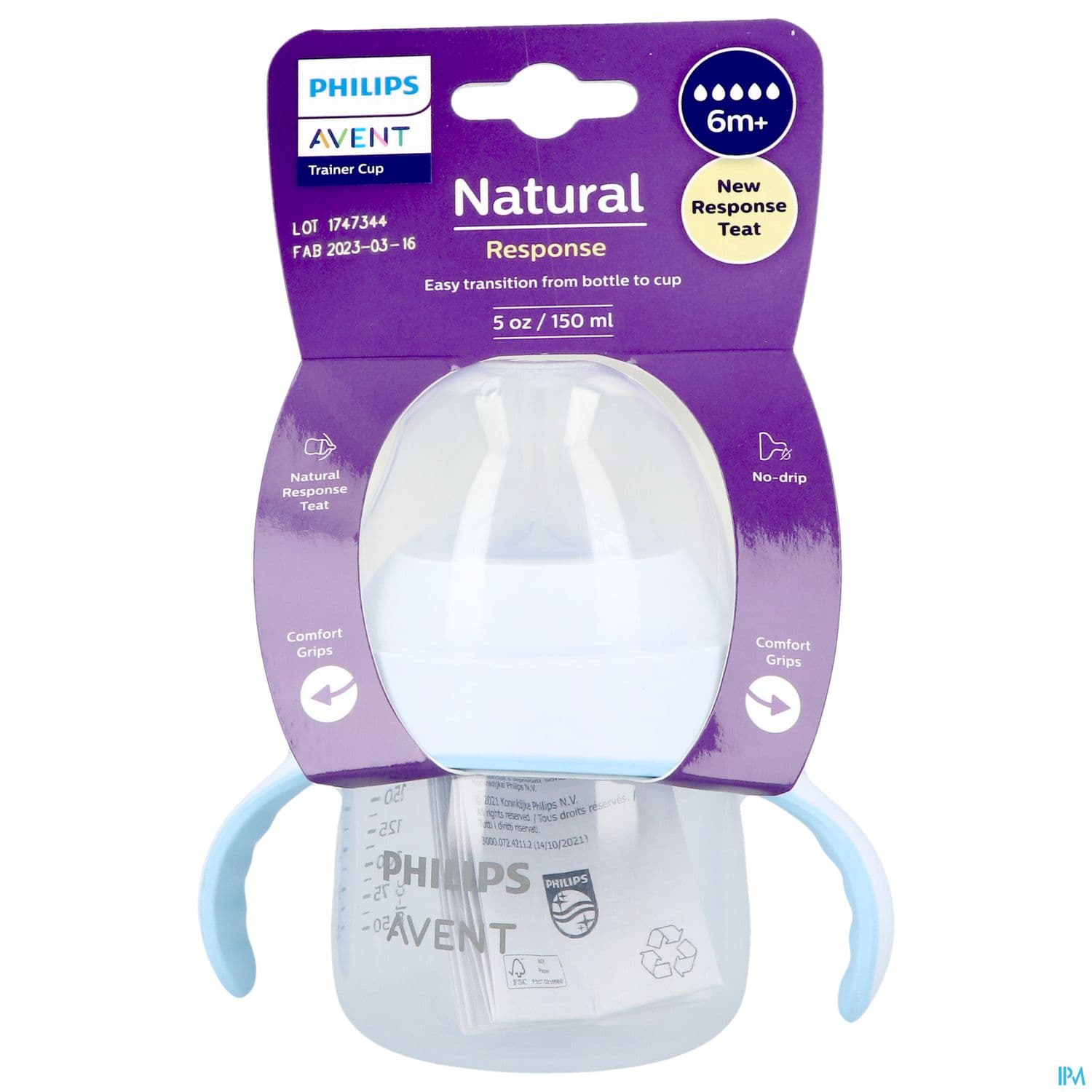 AVENT TASSE NAT 150ML SCF263/61