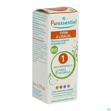 Puressentiel Huile Essentielle Thym Linalol Bio 5ml