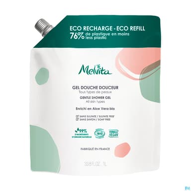 MELVITA ESSENTIEL GEL DCH RECH 1L