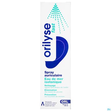 Orilyse Fast Spray Auriculaire 100ml