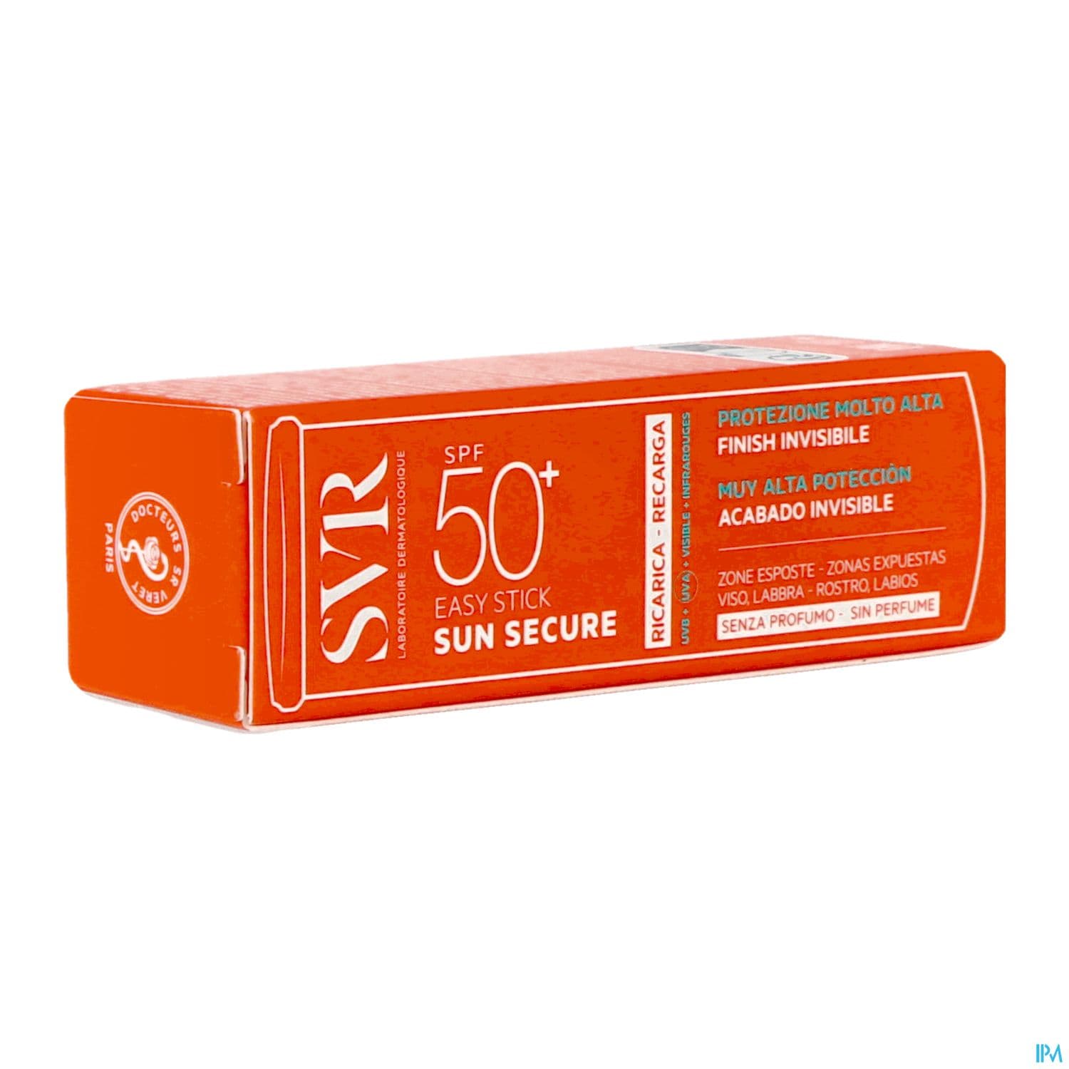 SVR SUN SECURE EASY STICK 50+ RECH
