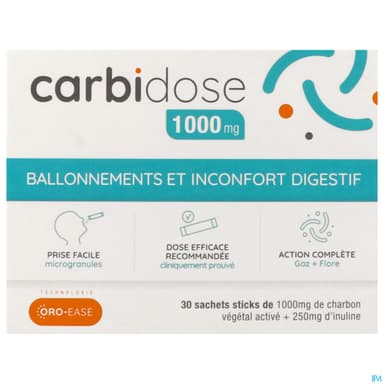 CARBIDOSE 1000MG STICK 30