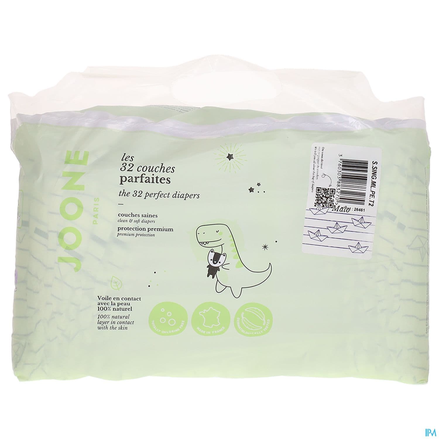 JOONE COUCHE MALO T2 3-5KG 32