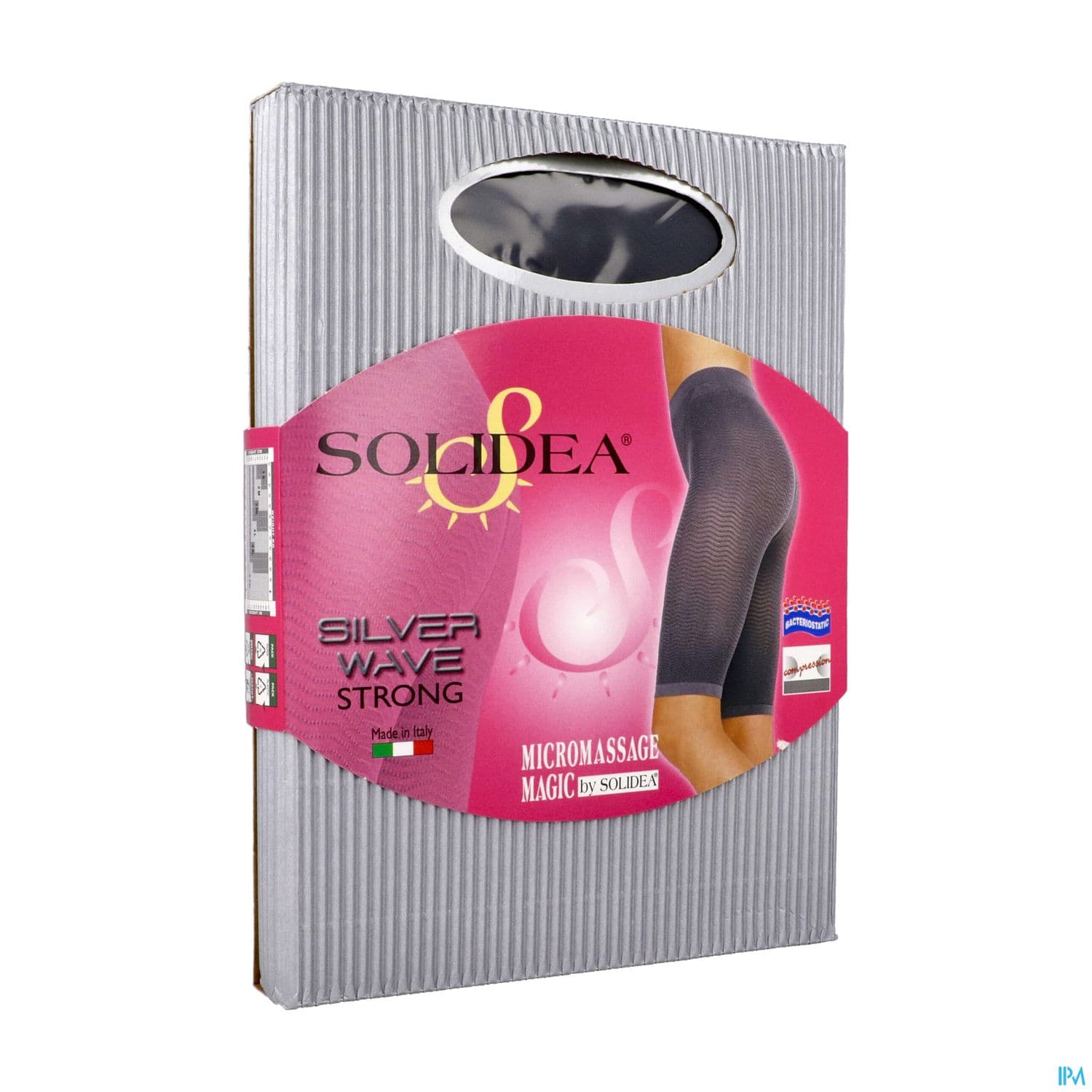 BERMUDA SOLIDEA SILV WAV NOIR ML