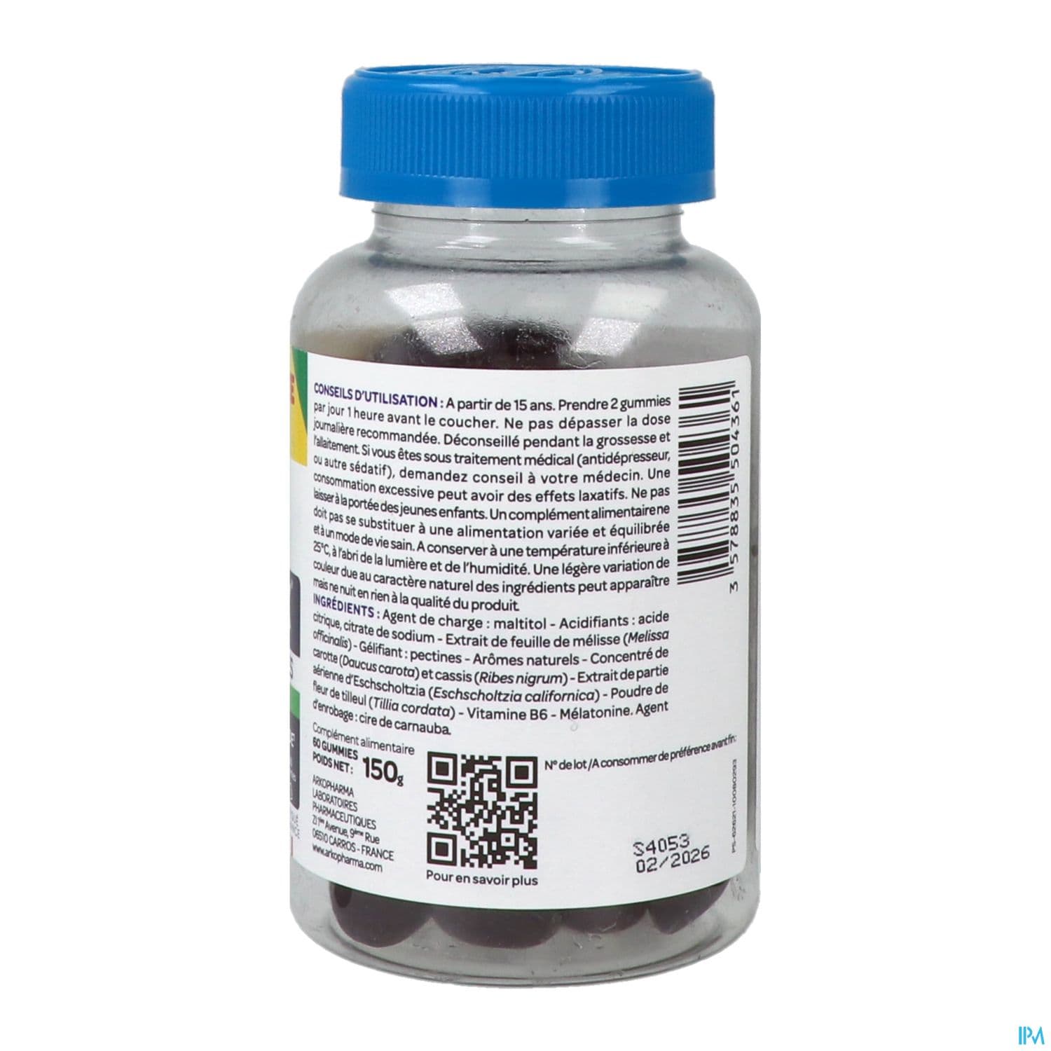 Arkopharma Arkorelax Sommeil Gummies 60