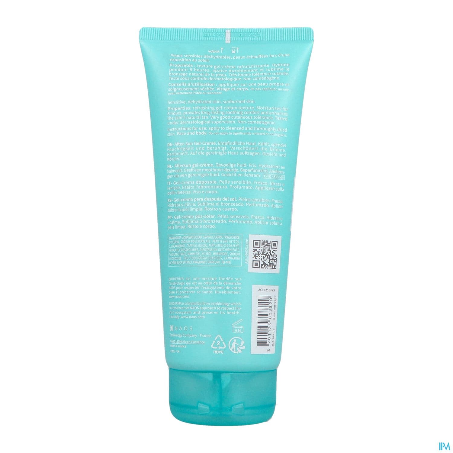 Bioderma Photoderm Gel Creme Apres Soleil Fraicheur 200ml