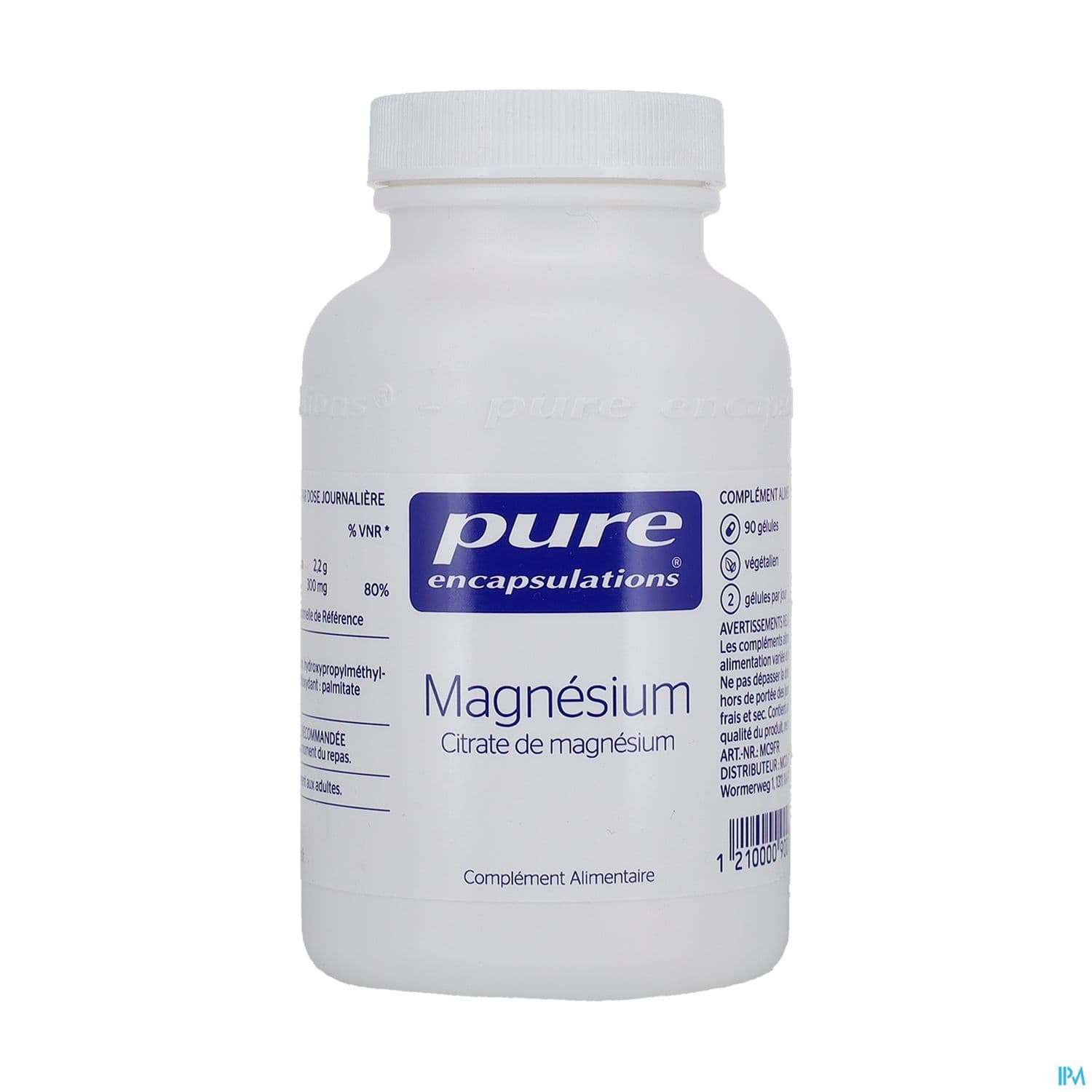 PURE ENCAPSULAT CIT MAGNES CAPS 90
