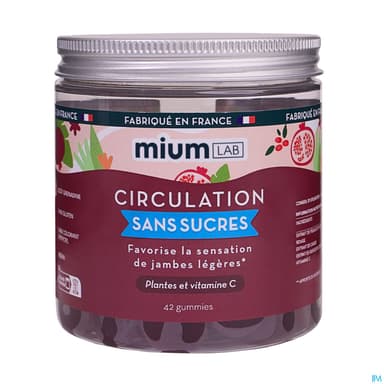 MIUMLAB S/SUC CIRCULATION GUMMIE42