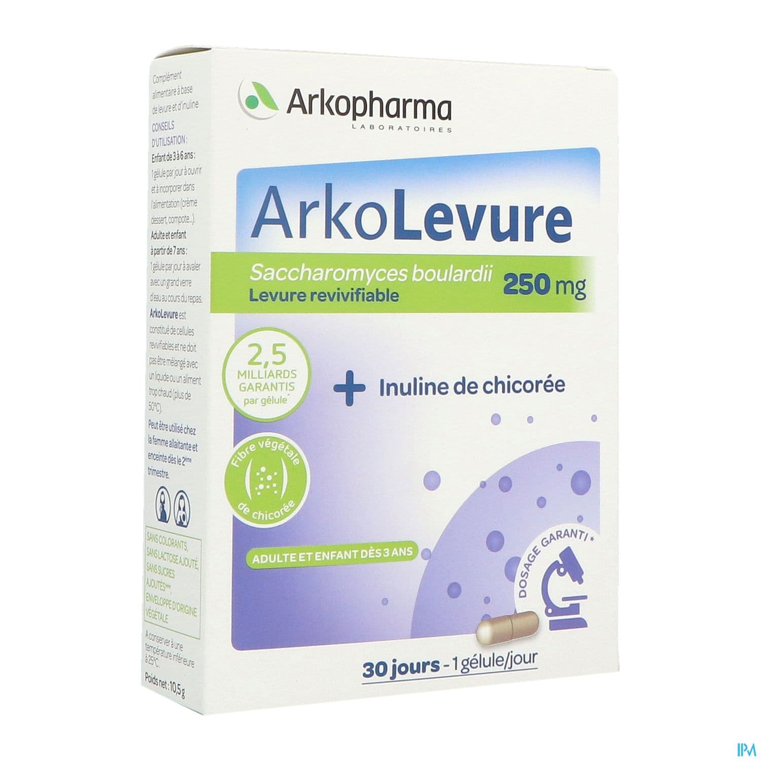 Arkopharma Arkolevure 250mg Gelule 30