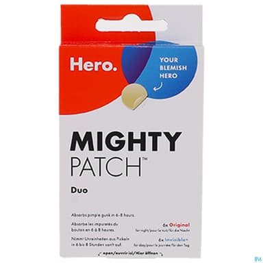 MIGHTY PATCH DUO ORIGIN/INVIS X12