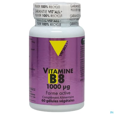 VIT ALL+ VIT B8 1000 MCG GELUL 60